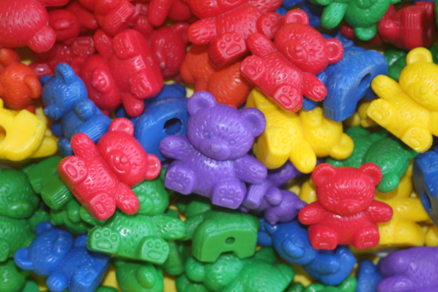 colorful counting bears 